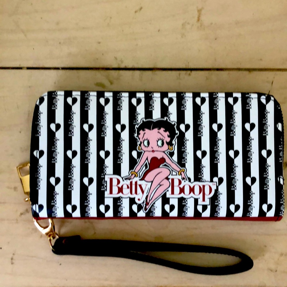 Betty Boop zippered woman’s wallet